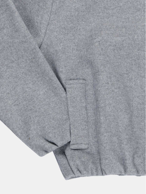 Blouson boule gris chiné...