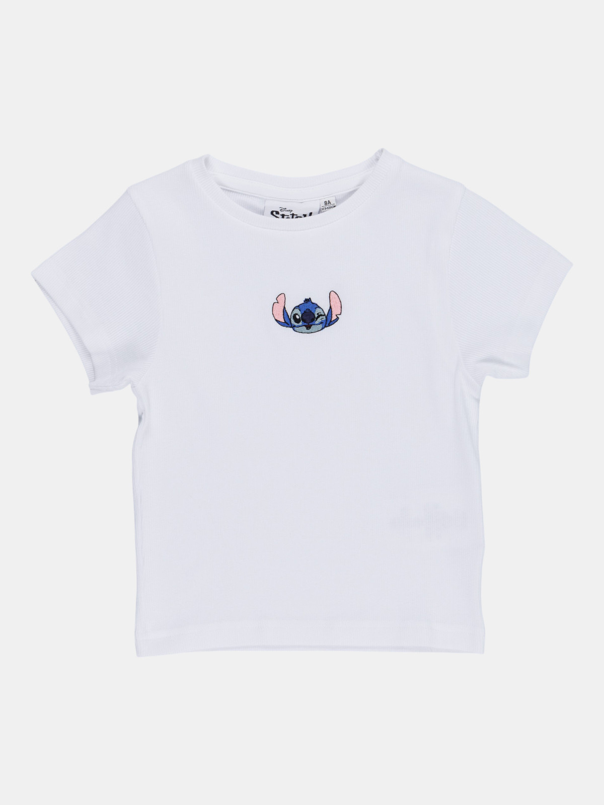 Tee-shirt Stitch fille blanc (4-12A) Tee-shirt Stitch fille blanc (4-12A)