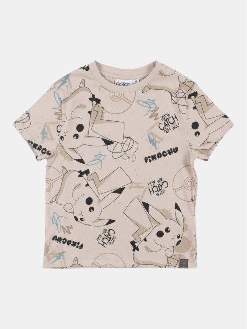 Tee-shirt beige Pokémon...