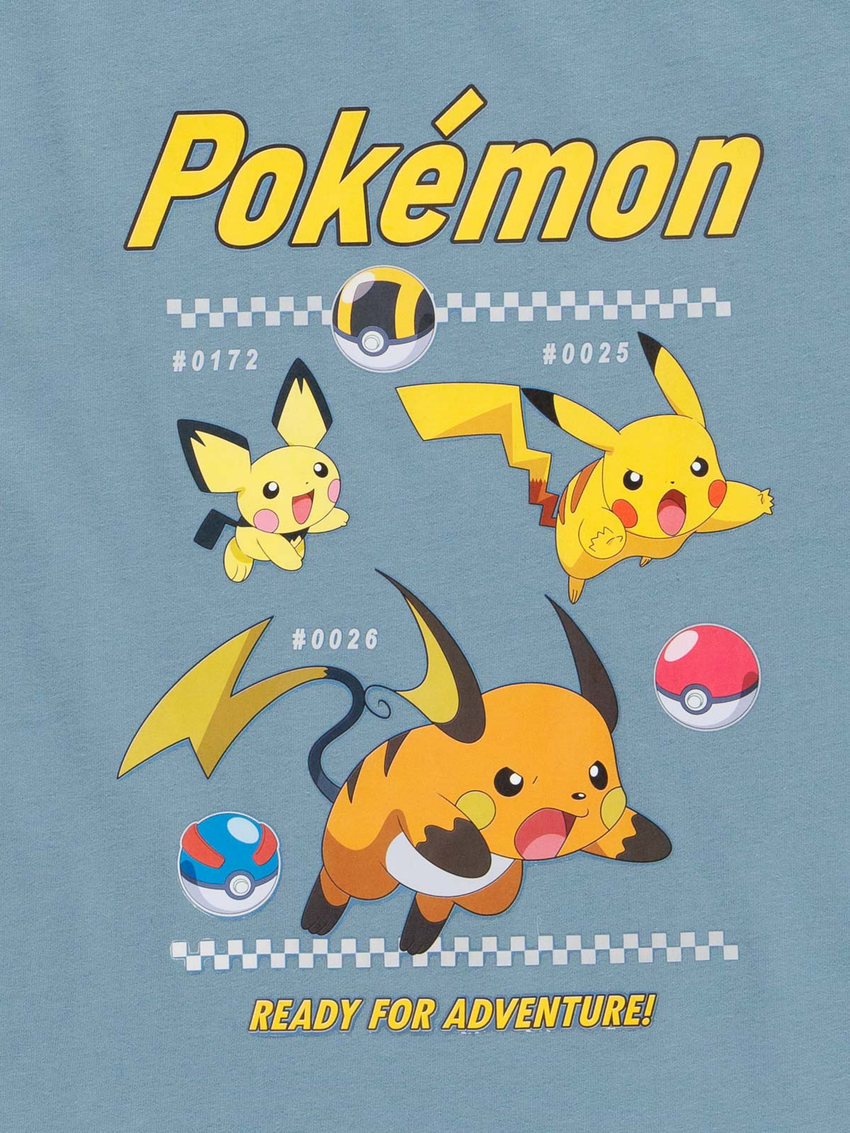 Tee-shirt Pokémon bleu garçon (3-12A)