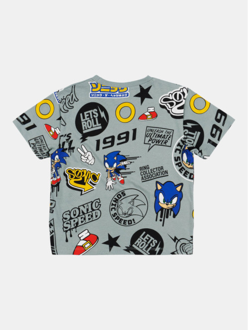 Tee-shirt Sonic imprimé...