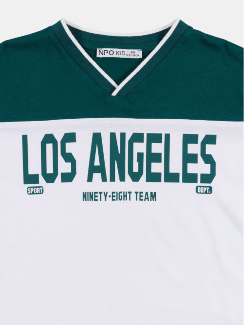 T-shirt col V Los Angeles...