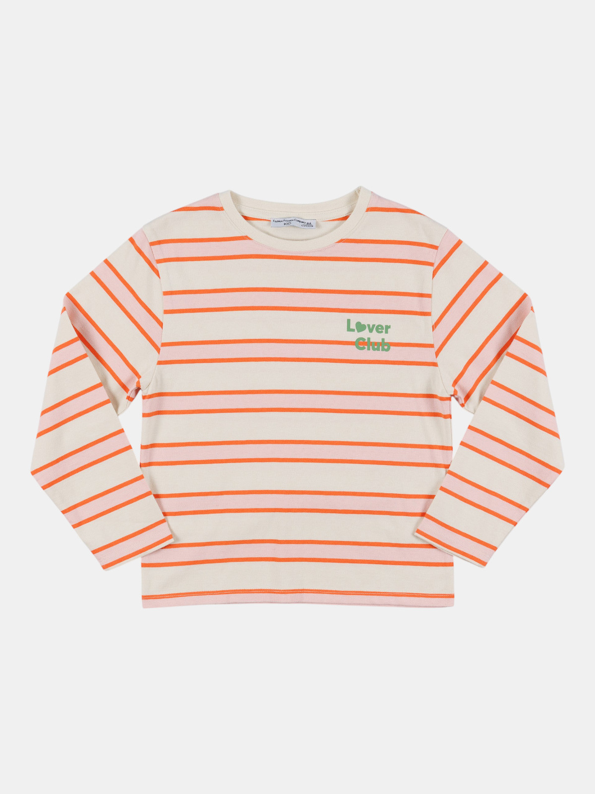 T-shirt rayé Lover club fille (3-12A)