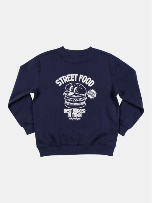 Sweat imprimé street food...