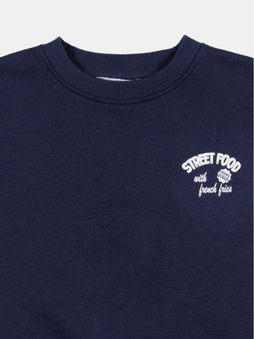 Sweat imprimé street food...