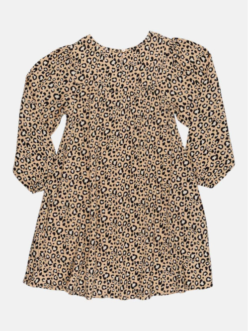 Robe léopard fille (3-12A)