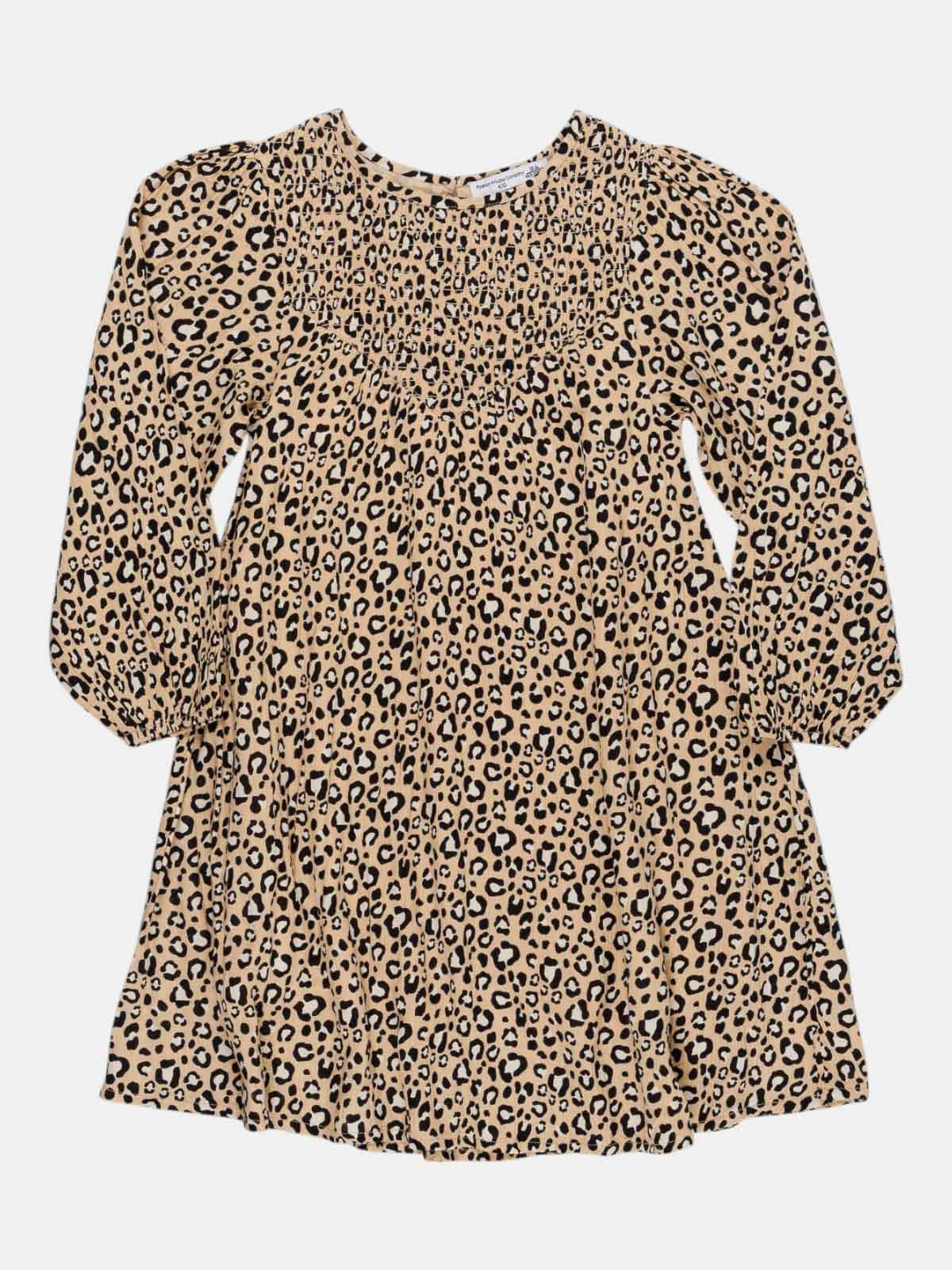 Robe léopard fille (3-12A) Robe léopard fille (3-12A)