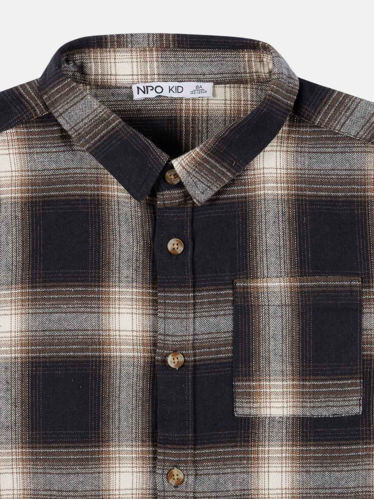 Chemise à carreaux garçon (3-12A) Chemise à carreaux garçon (3-12A)