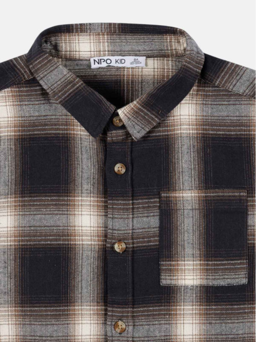Chemise à carreaux garçon...