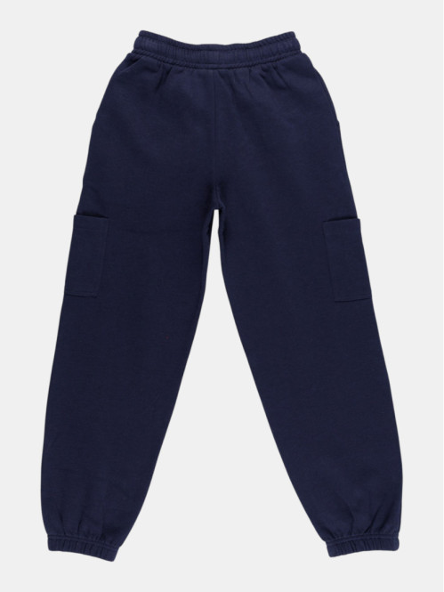 Jogging cargo bleu brut...