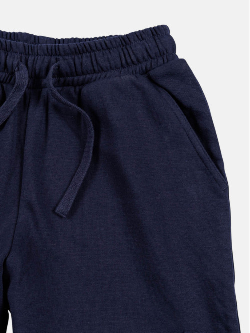 Jogging cargo bleu brut...