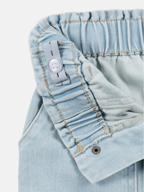 Jean bleach denim baggy...