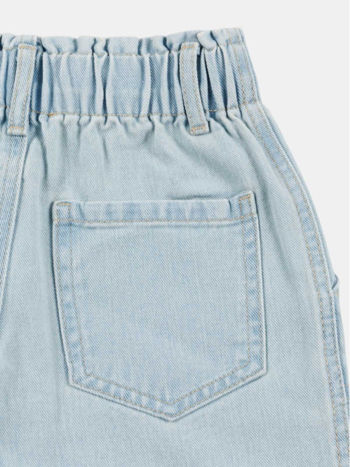 Jean bleach denim baggy...