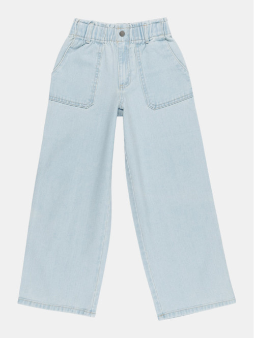 Jean bleach denim baggy...