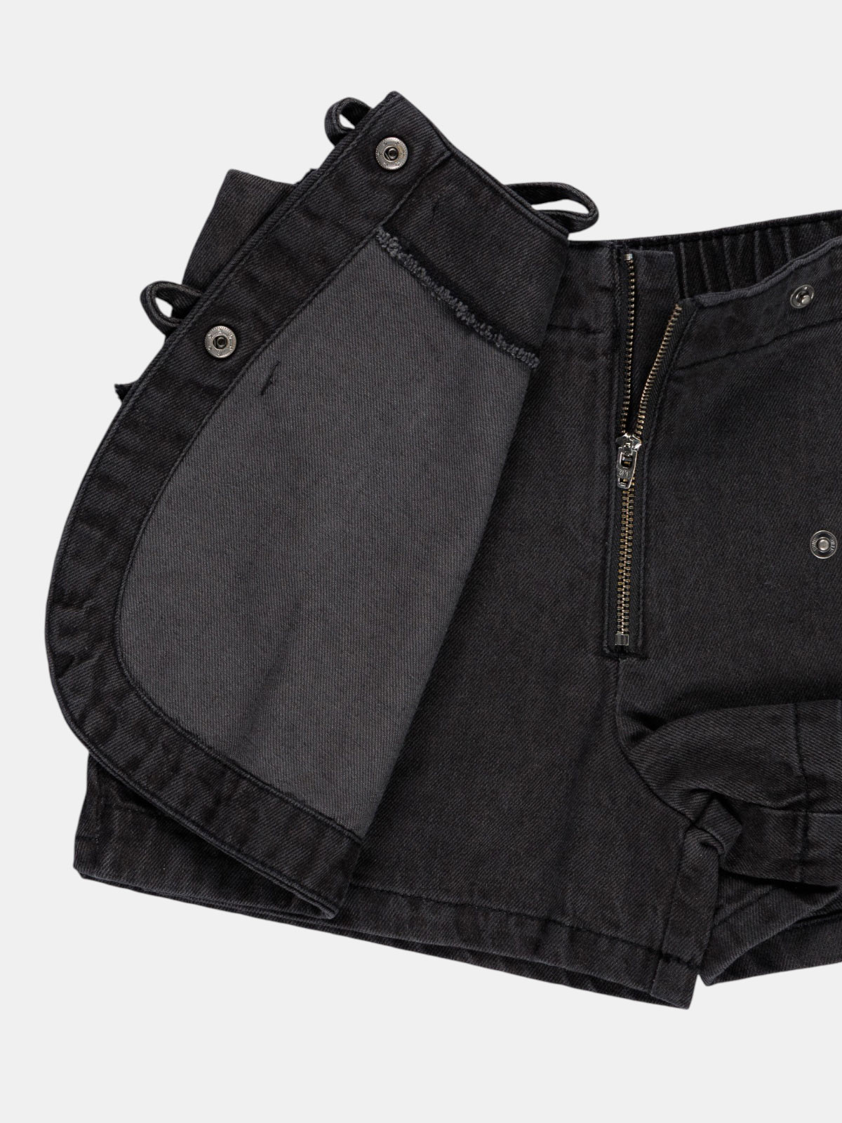 Jupe short noeuds fille (6-12A) Jupe short noeuds fille (6-12A)