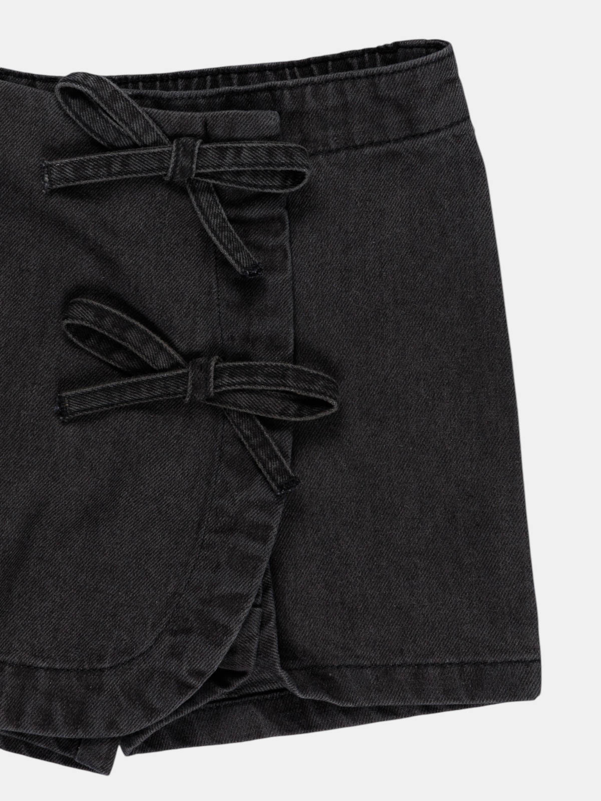 Jupe short noeuds fille (6-12A) Jupe short noeuds fille (6-12A)