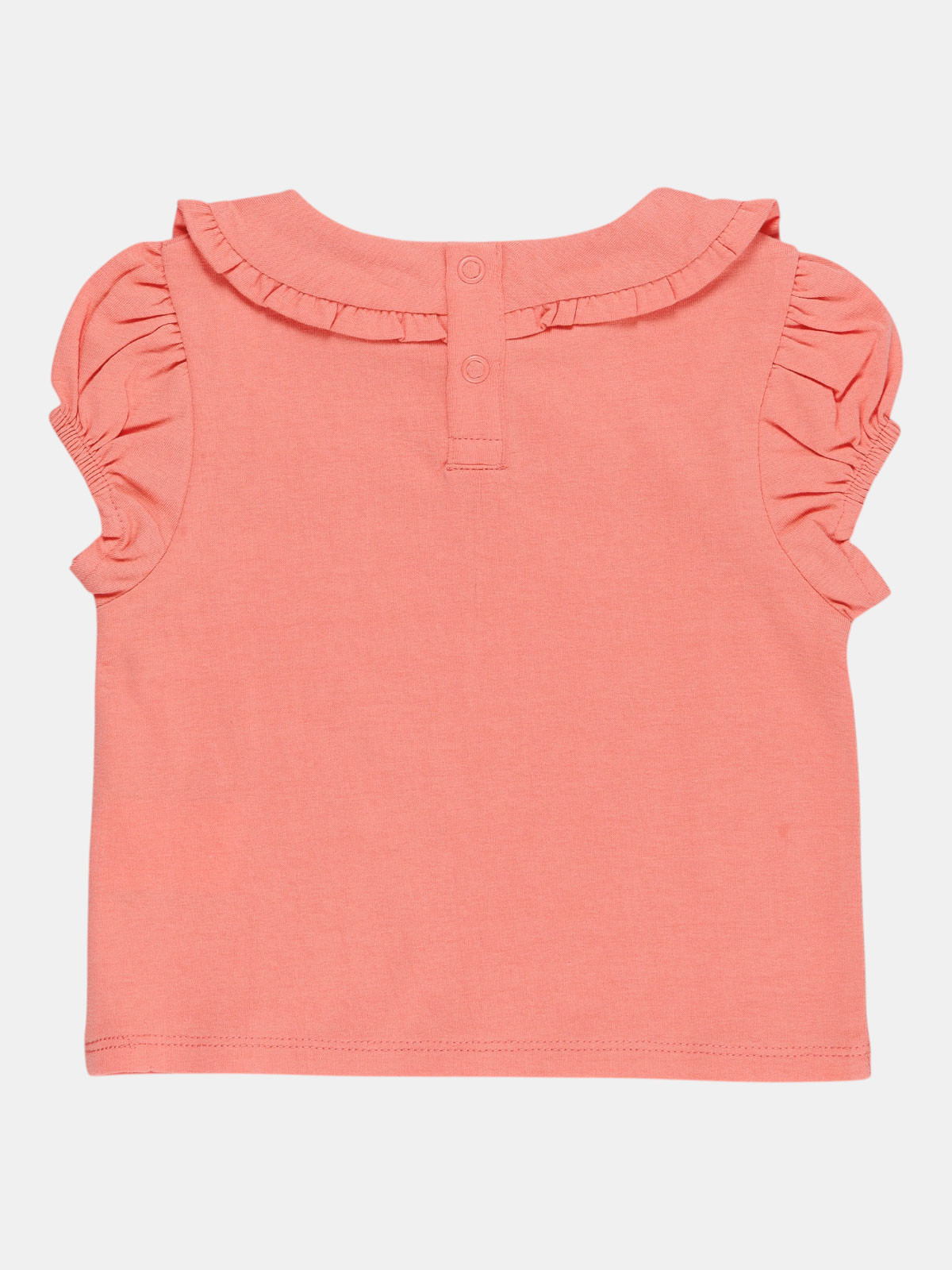 T-shirt coloris hibiscus fille (3-36M) T-shirt coloris hibiscus fille (3-36M)