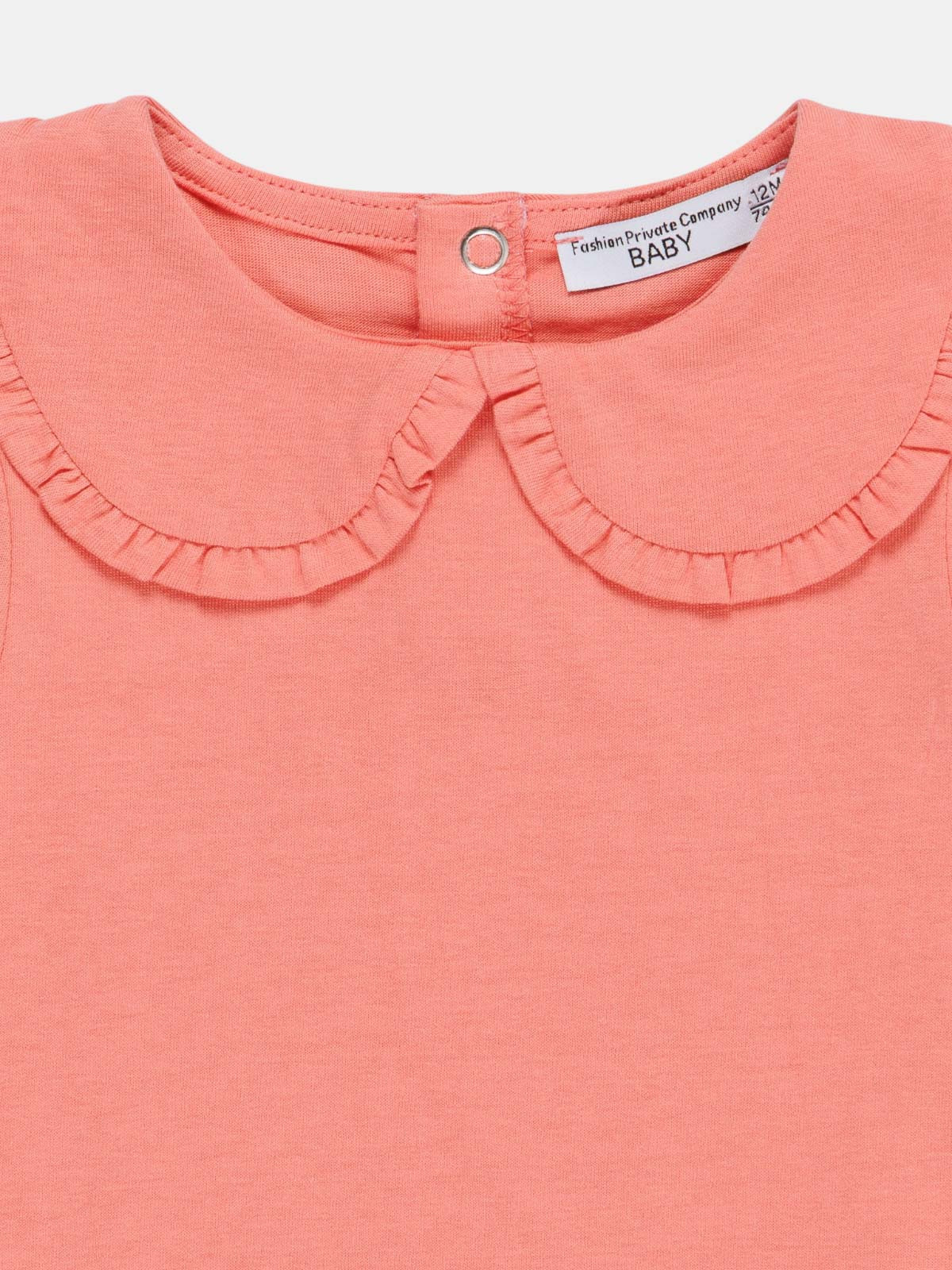 T-shirt coloris hibiscus fille (3-36M) T-shirt coloris hibiscus fille (3-36M)