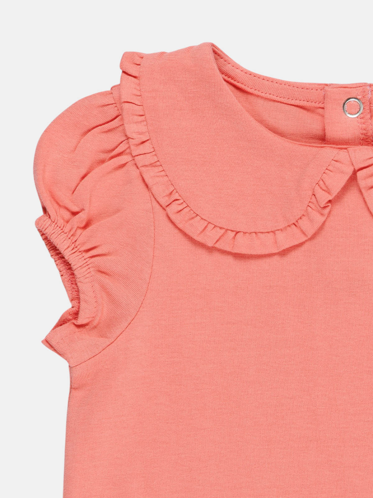 T-shirt coloris hibiscus fille (3-36M) T-shirt coloris hibiscus fille (3-36M)