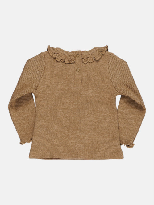 T-shirt Love col claudine...