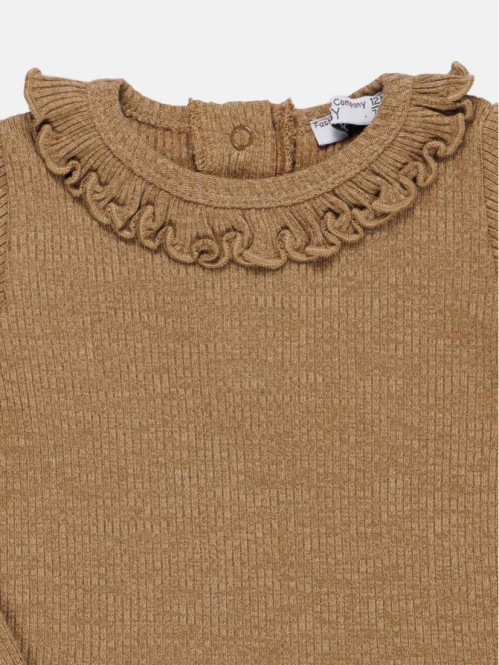 T-shirt Love col claudine...