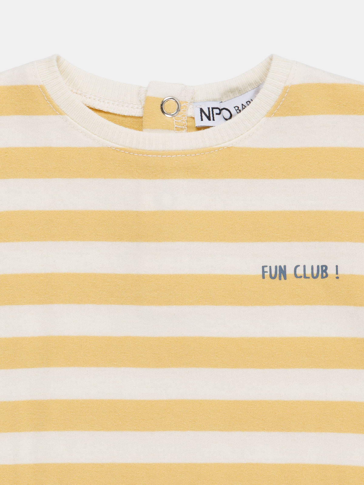 T-shirt rayé col rond garçon (3-36M) T-shirt rayé col rond garçon (3-36M)