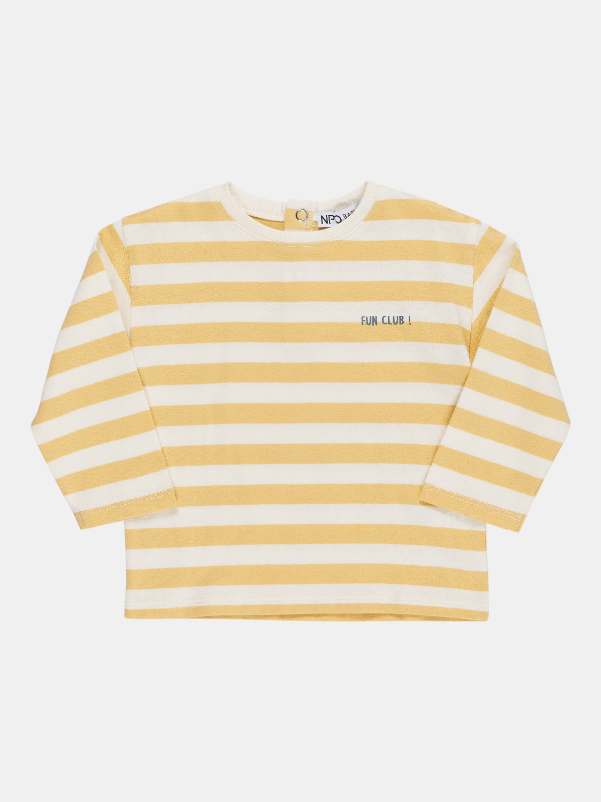 T-shirt rayé col rond garçon (3-36M) T-shirt rayé col rond garçon (3-36M)