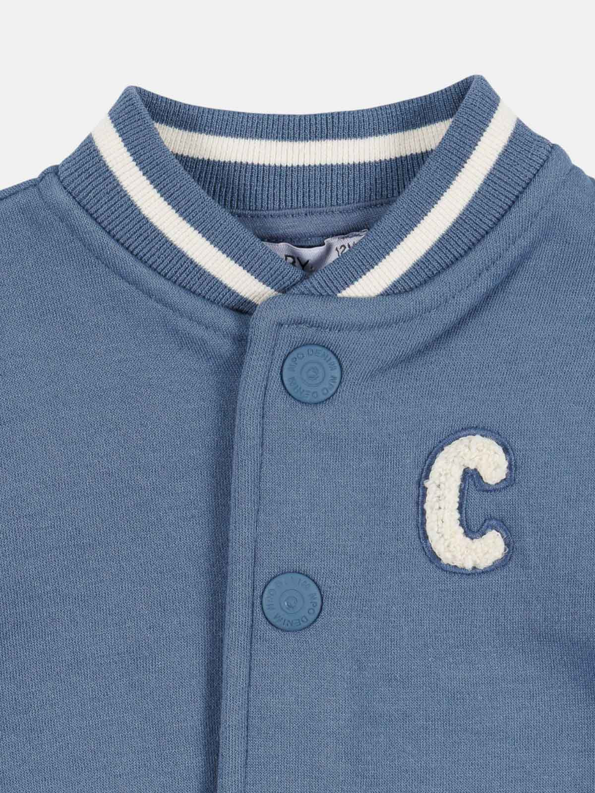 Sweat teddy bleu lac garçon (3-36M) Sweat teddy bleu lac garçon (3-36M)