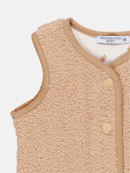 Gilet sans manches sherpa...
