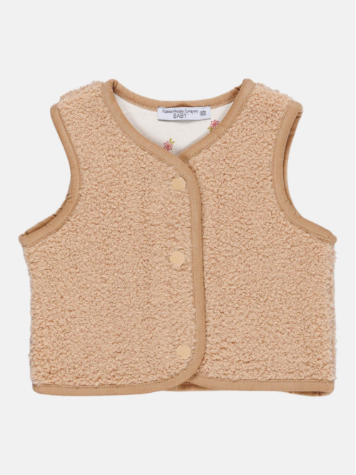 Gilet sans manches sherpa...