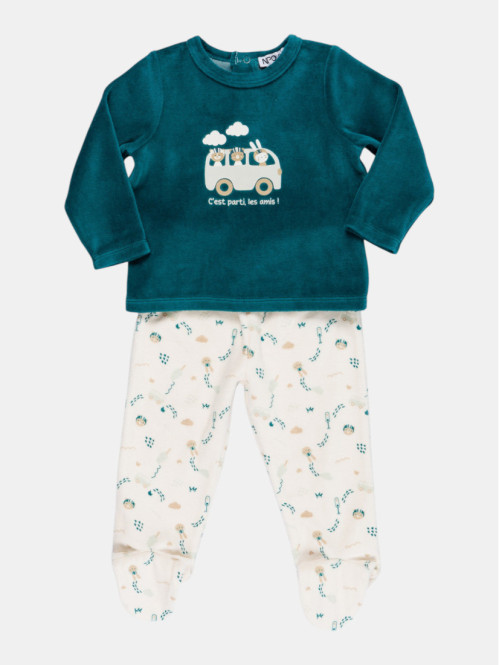 Pyjama 2 pièces imprimé...
