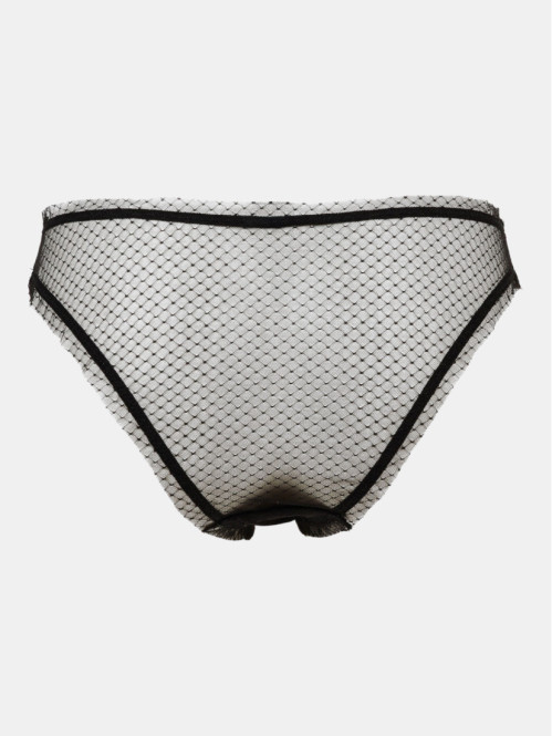 Culotte en dentelle noire...