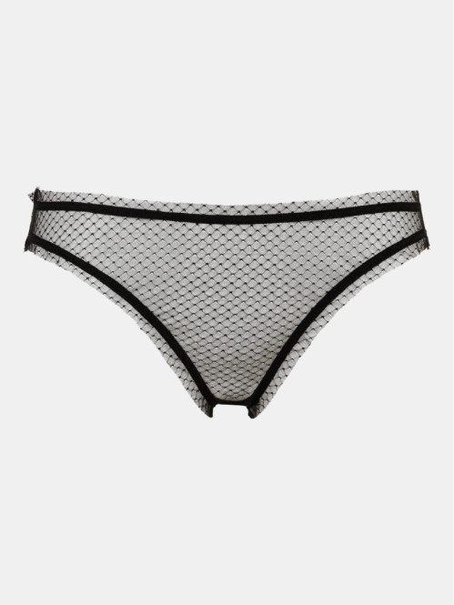 Culotte en dentelle noire...