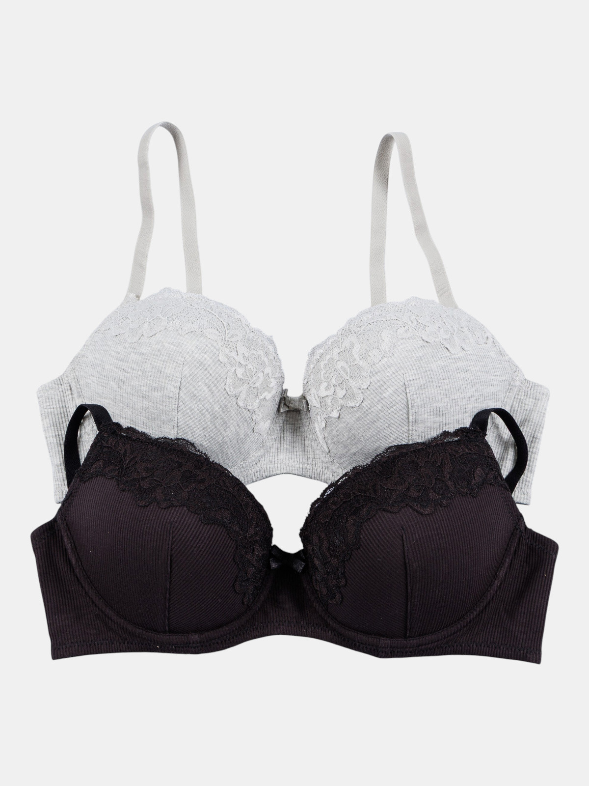 Lot de 2 soutiens-gorge femme (85B-100C) Lot de 2 soutiens-gorge femme (85B-100C)