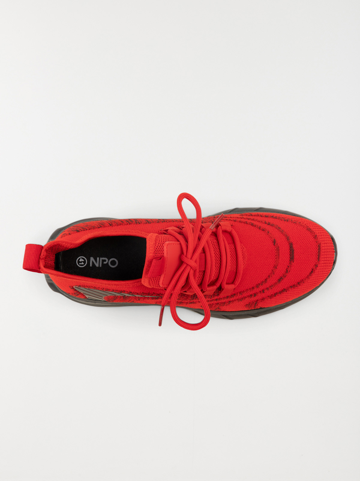 Basket de sport rouge homme (40-45)