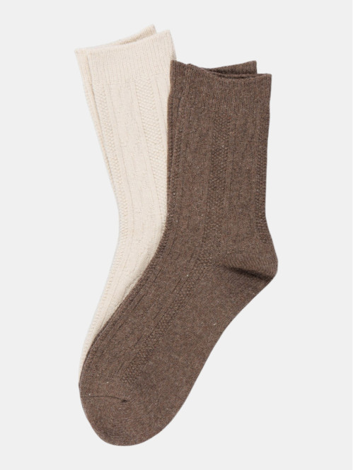 Lot de 2 paires chaussettes...