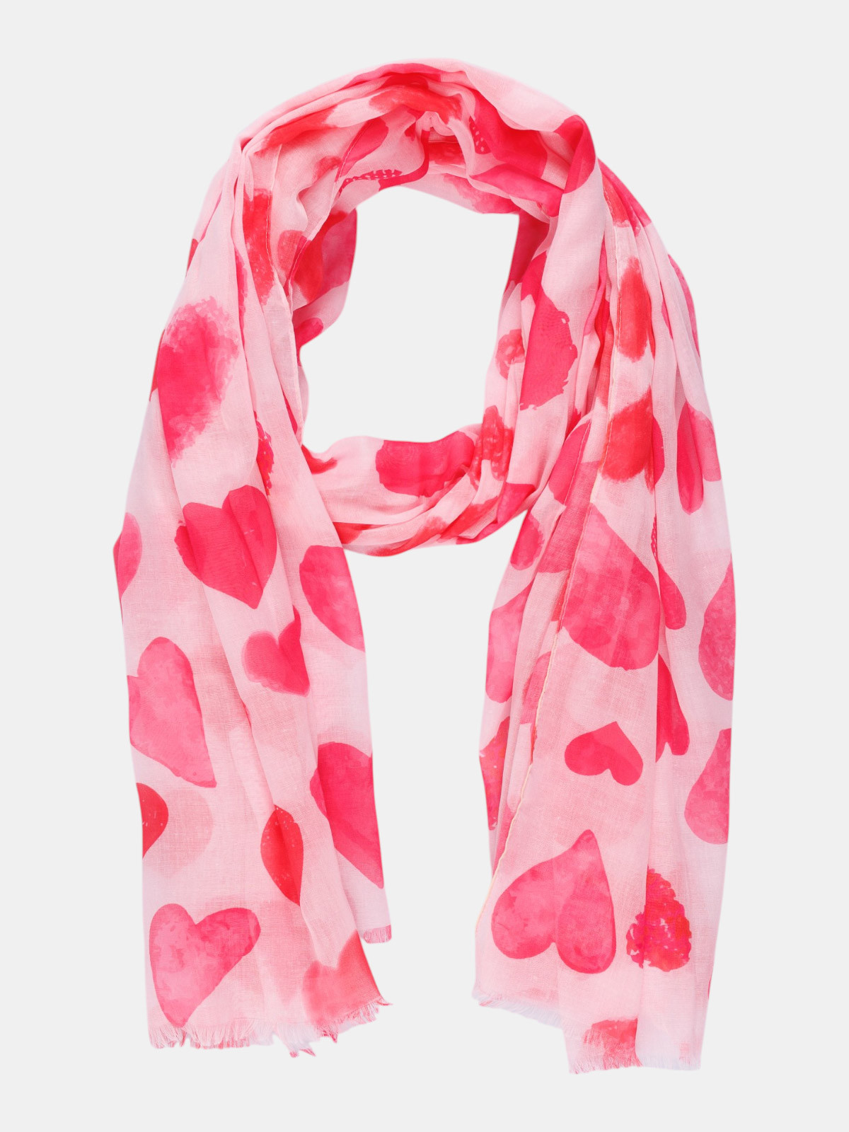 Foulard motif coeur femme Foulard motif coeur femme
