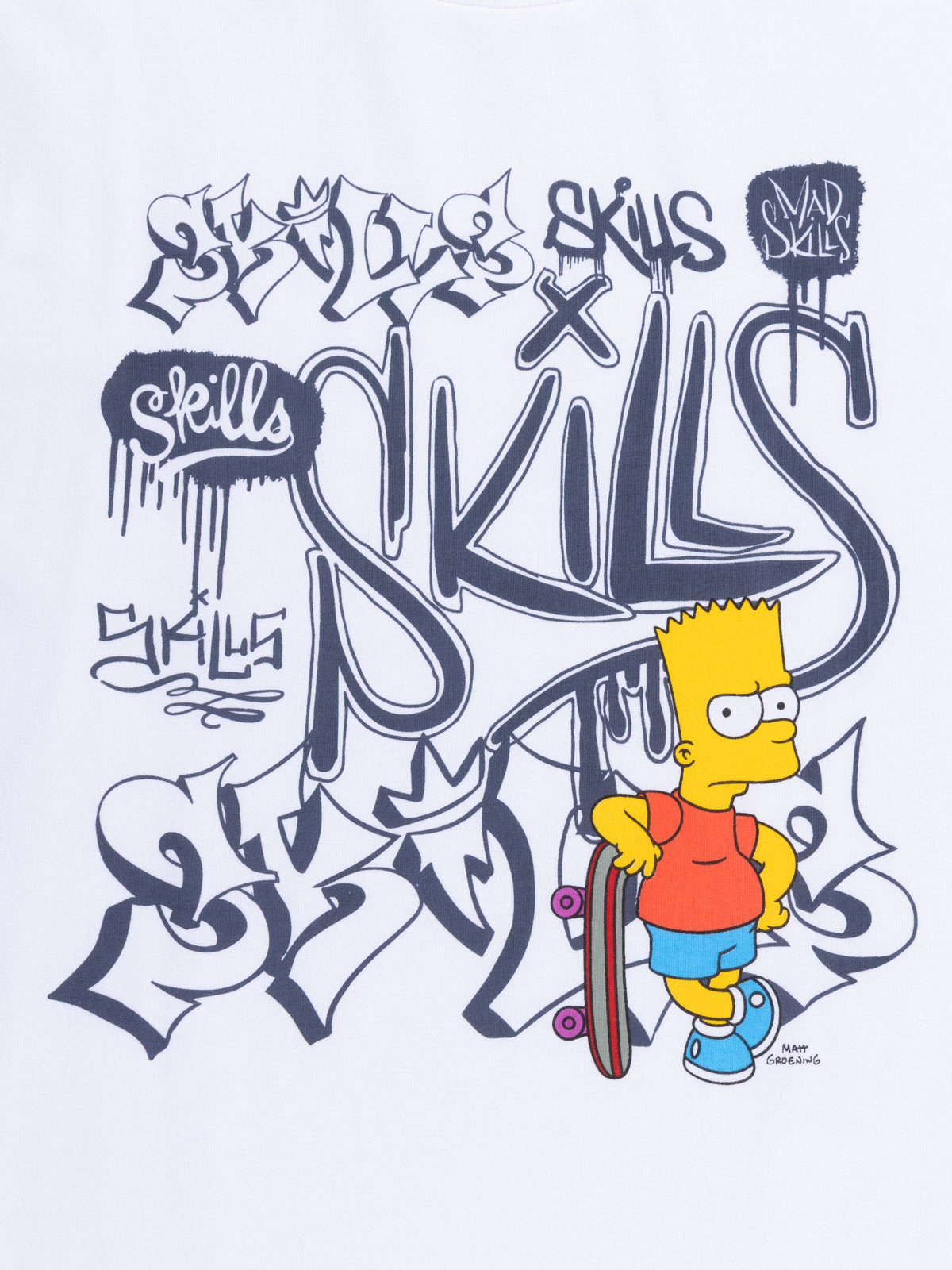 T-shirt Bart Simpsons garçon (XXS-M)