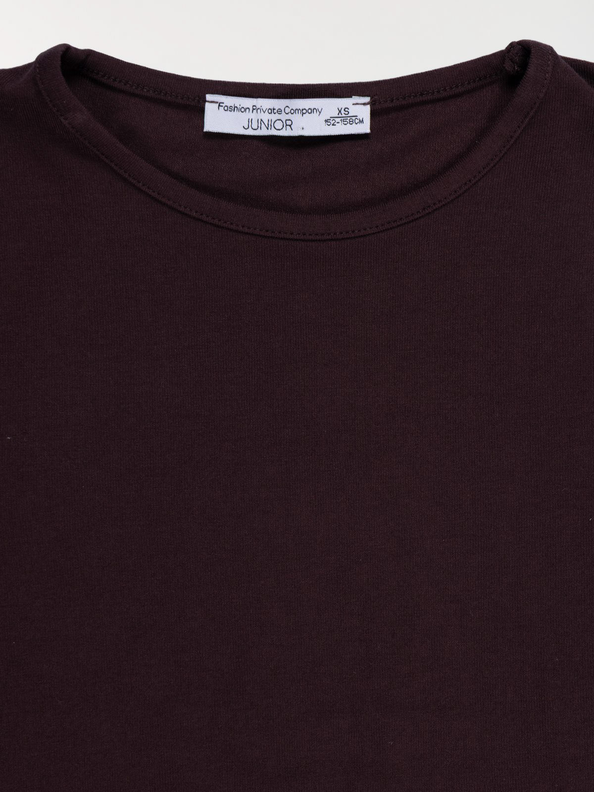T-shirt fronces devant fille (XXS-M)