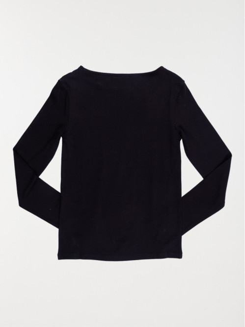 T-shirt noeuds en strass...