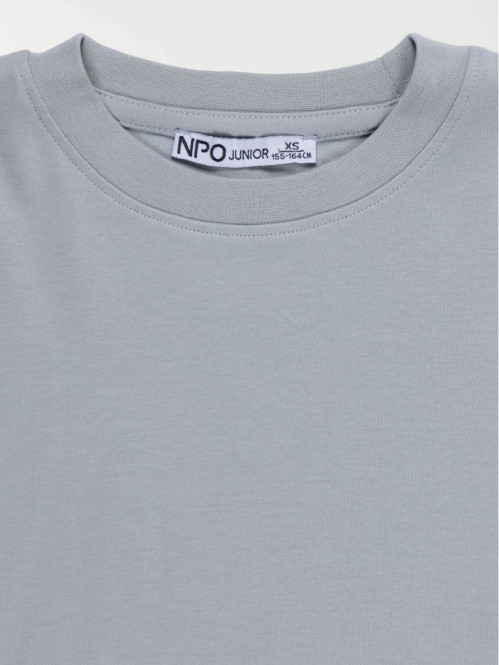 T-shirt gris SK8 garçon...