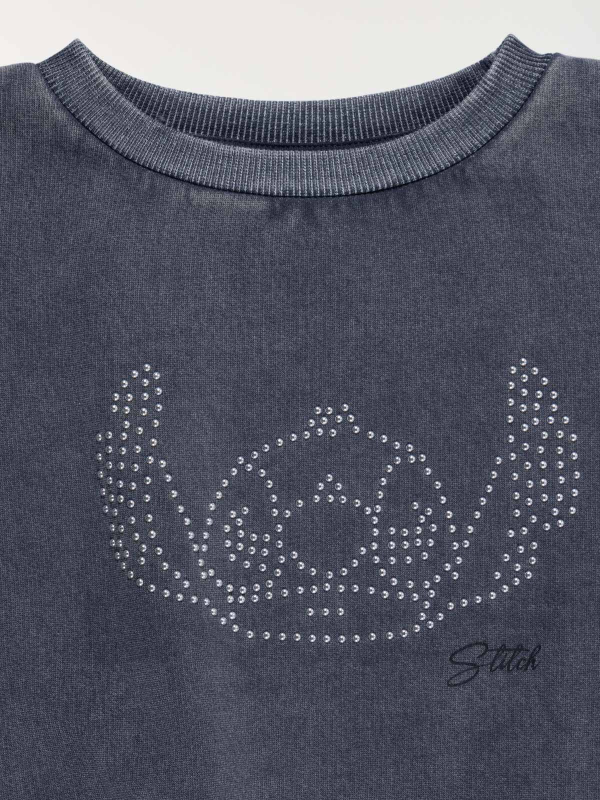 Sweat Stitch en studs fille (XXS-M)