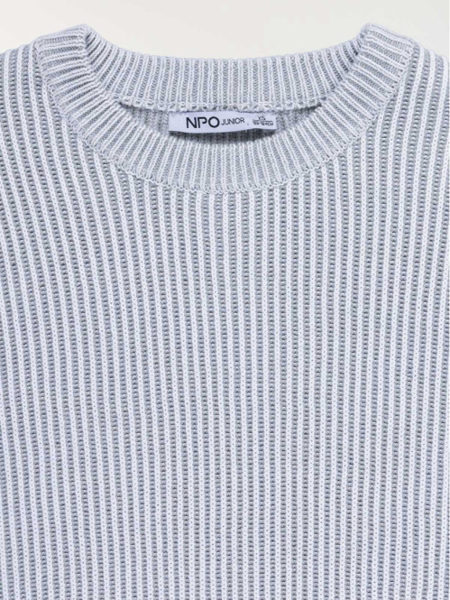 Pull bicolore rayé garçon...