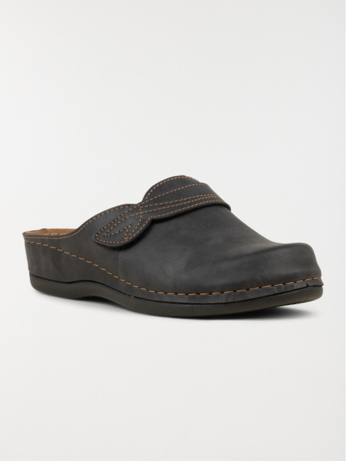 Sabot confort coloris noir femme (36-41)