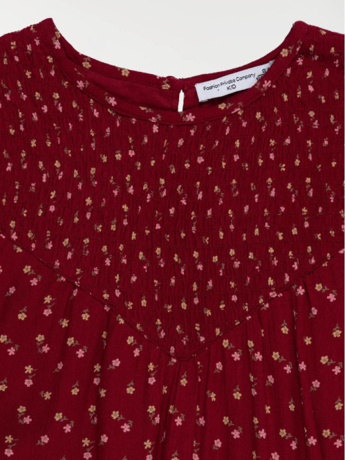 Robe fleurie fille (3-12A)