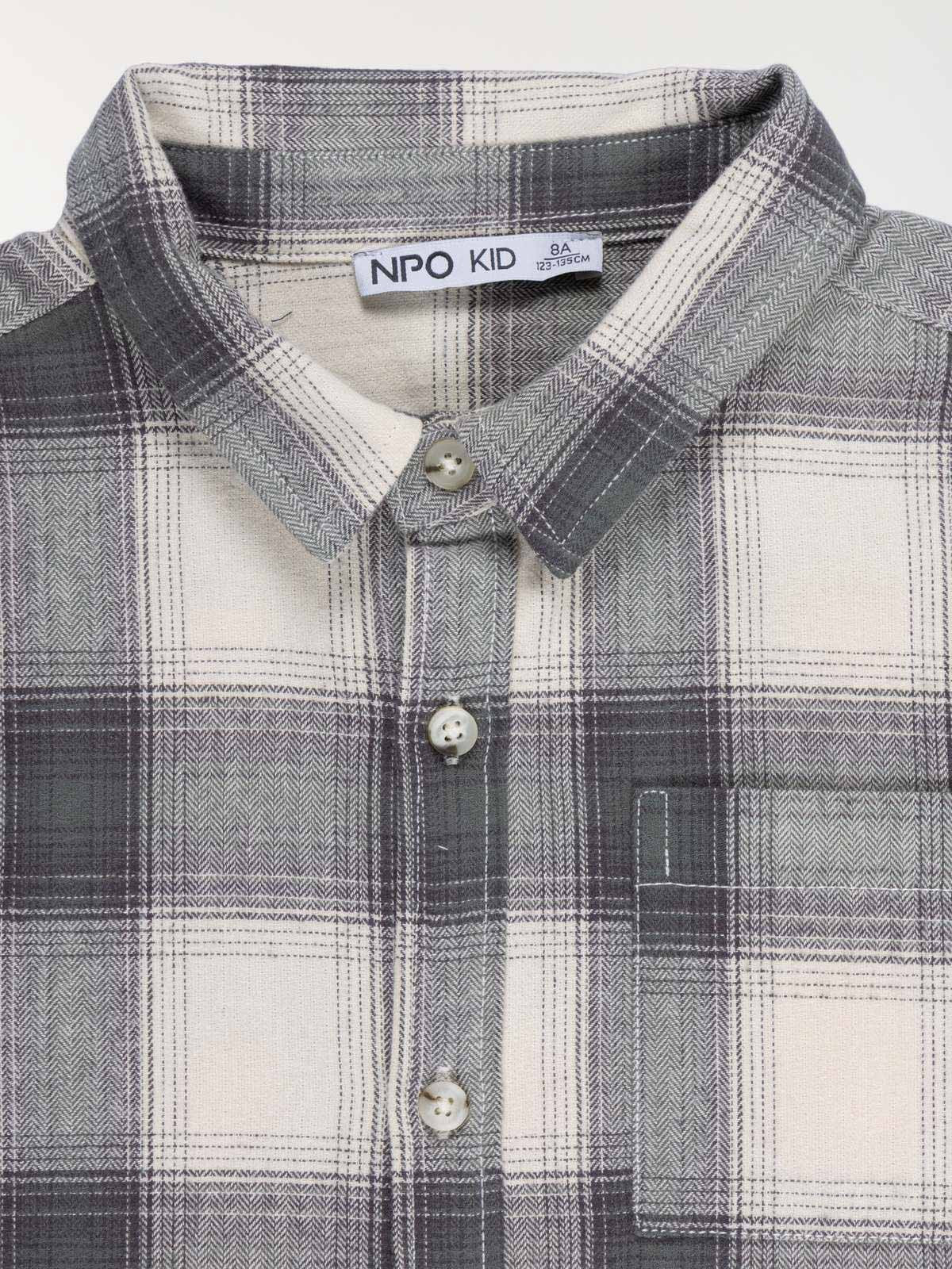 Chemise à carreaux garçon (3-12A)