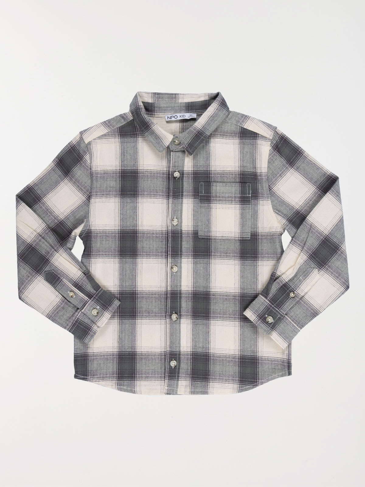 Chemise à carreaux garçon (3-12A)