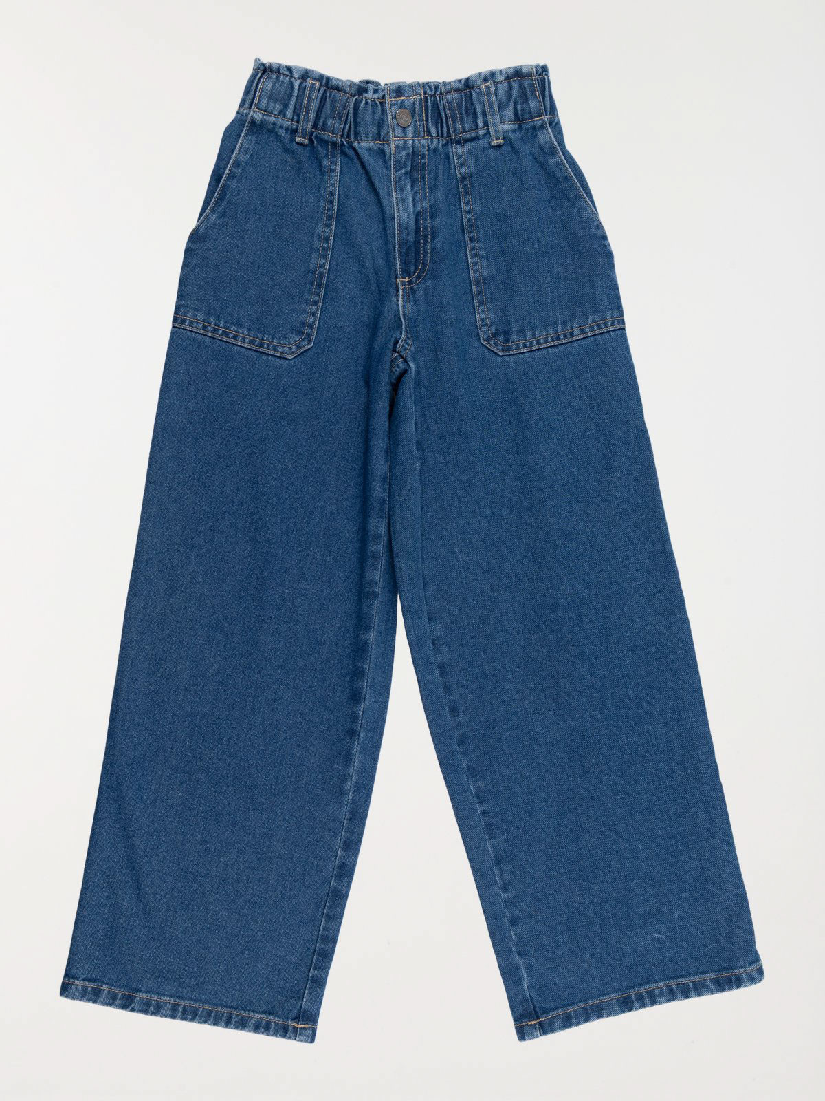 Jean double stone baggy fille (3-12A) Jean double stone baggy fille (3-12A)