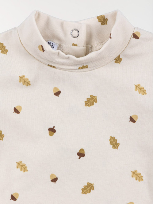Tee-shirt imprimé automne...