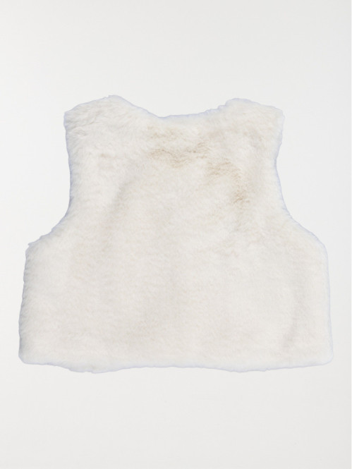 Gilet doux sans manches...